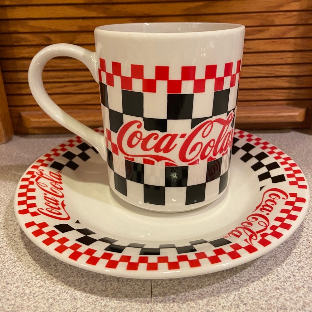 COPY - Vintage Coca-Cola Snack Set